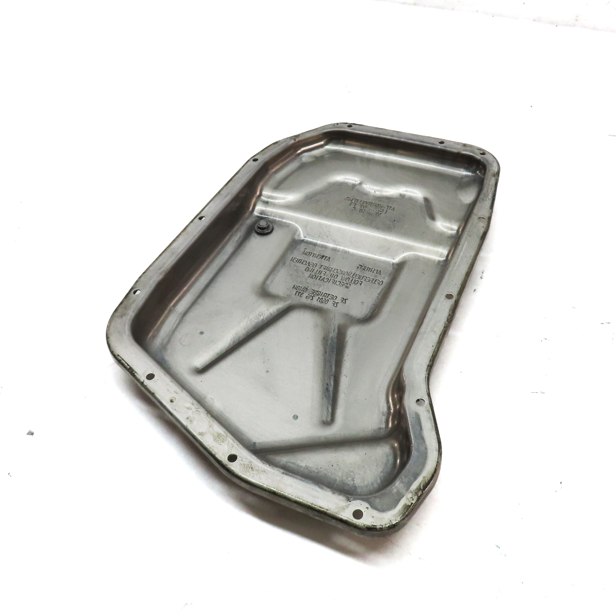11-18 AUDI A4 A5 A6 A7 A8 Q5 S7 S8 (B8 8K C6 D4 4H 8T 8R) TRANSMISSION OIL PAN — exact item pictured